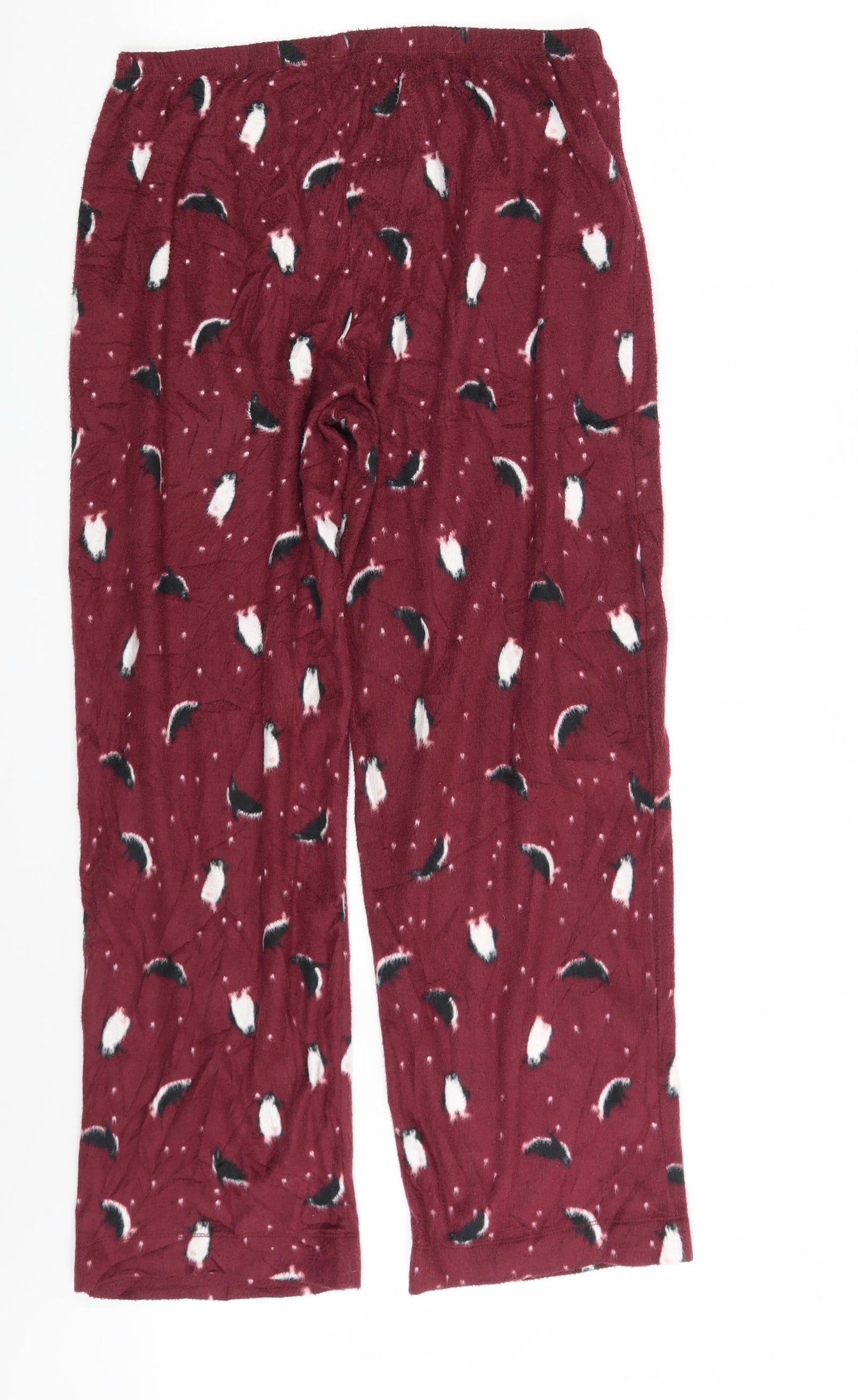 M&S Mens Purple Animal Print  Sweatpants Trousers Size M L27 in