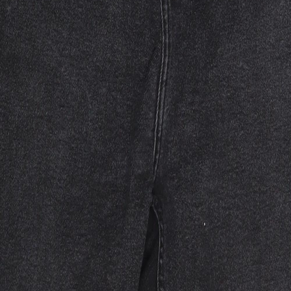 New Look Womens Grey  Denim Skinny Jeans Size 14 L27 in