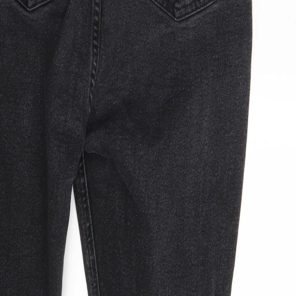 New Look Womens Grey  Denim Skinny Jeans Size 14 L27 in