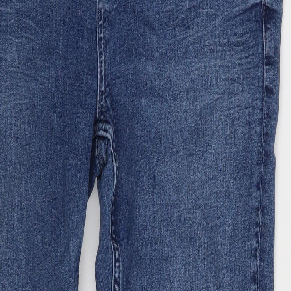 m&s Womens Blue  Denim Skinny Jeans Size 10 L27 in