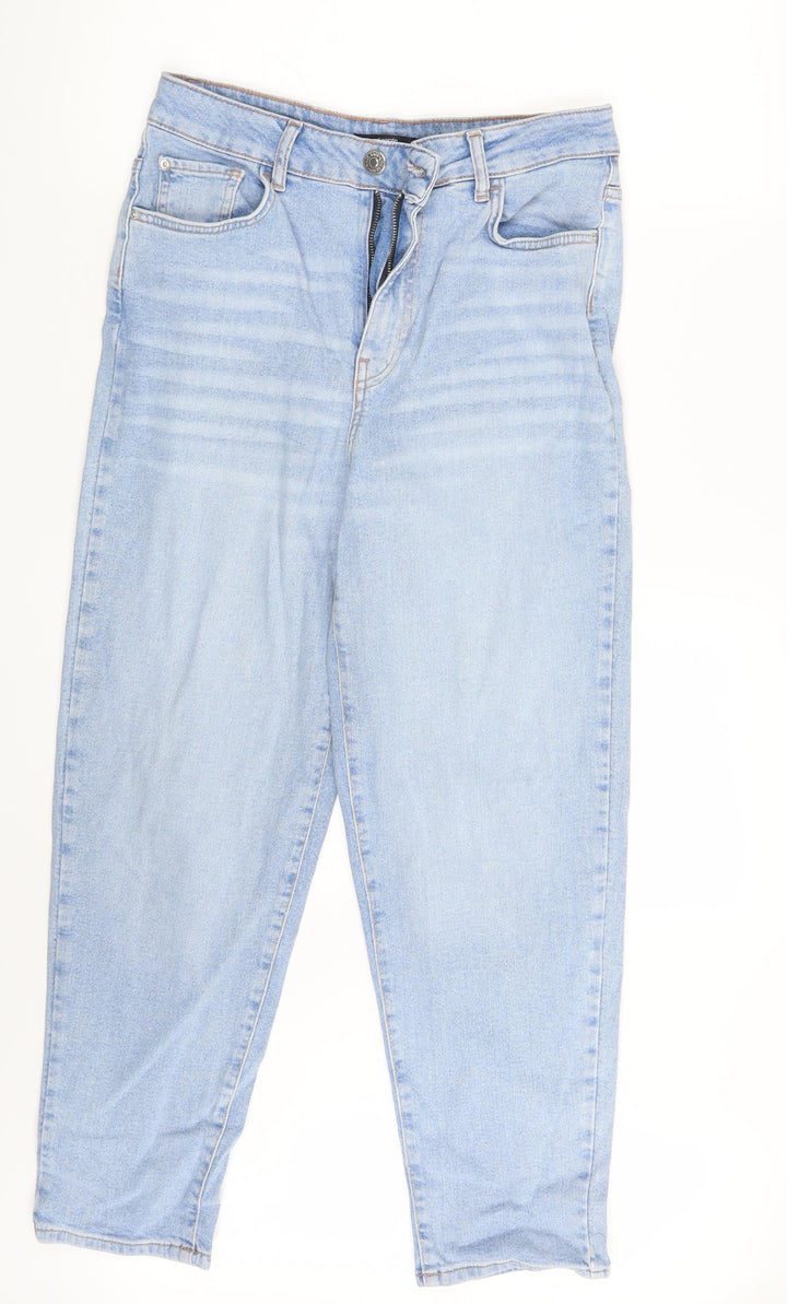 George Womens Blue Denim Straight Jeans Size 12 L27 in