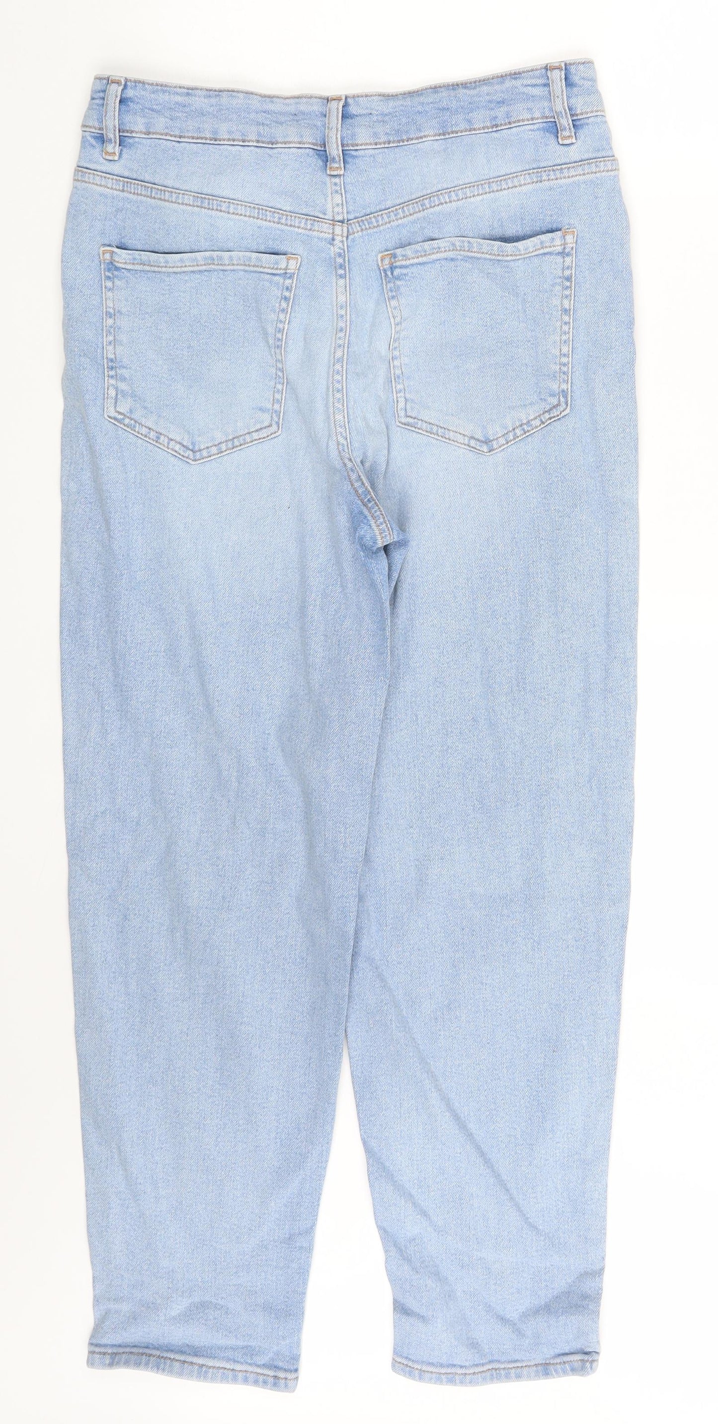 George Womens Blue  Denim Straight Jeans Size 12 L27 in