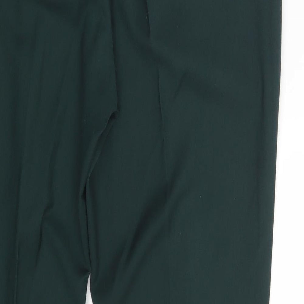 Topshop Womens Green   Chino Trousers Size 10 L26 in