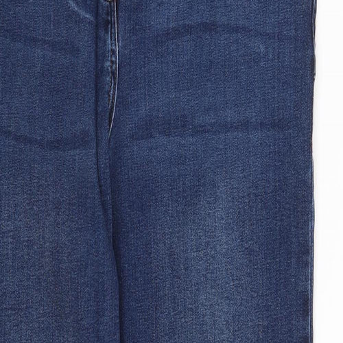 NEXT Womens Blue  Denim Straight Jeans Size 16 L31 in