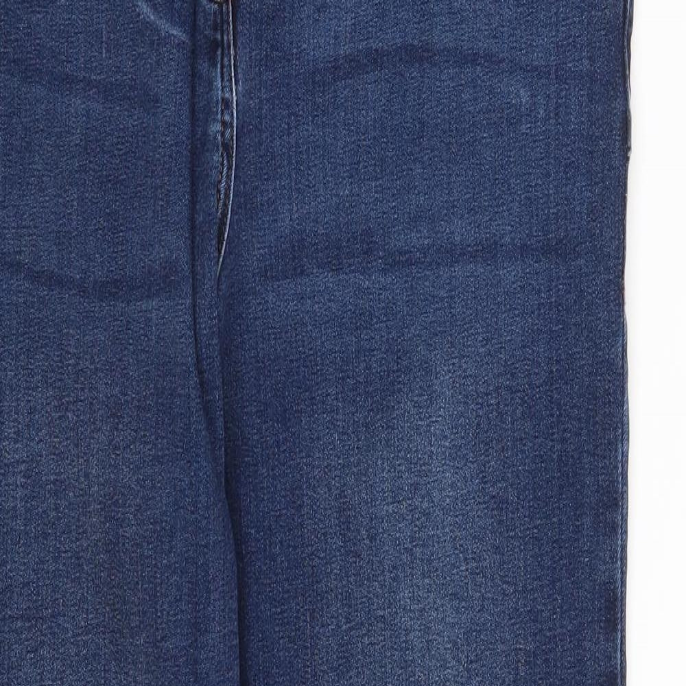 NEXT Womens Blue  Denim Straight Jeans Size 16 L31 in