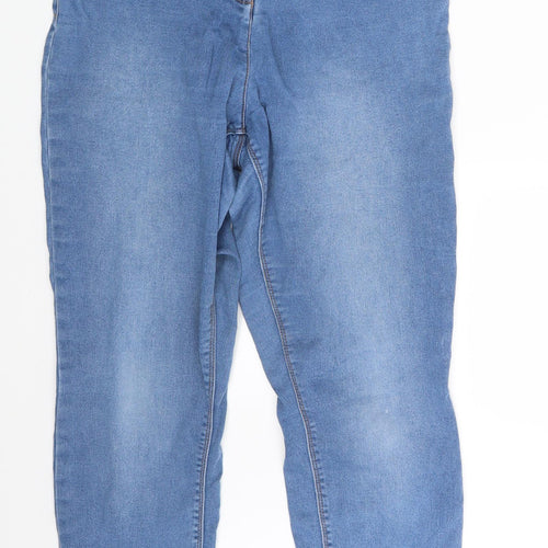 papay Womens Blue  Denim Straight Jeans Size 12 L28 in