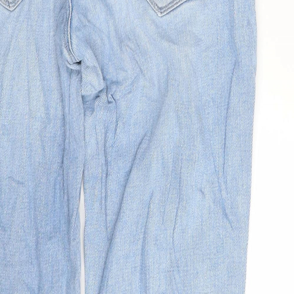 Mavi Jeans Co Womens Blue  Denim Straight Jeans One Size L26 in