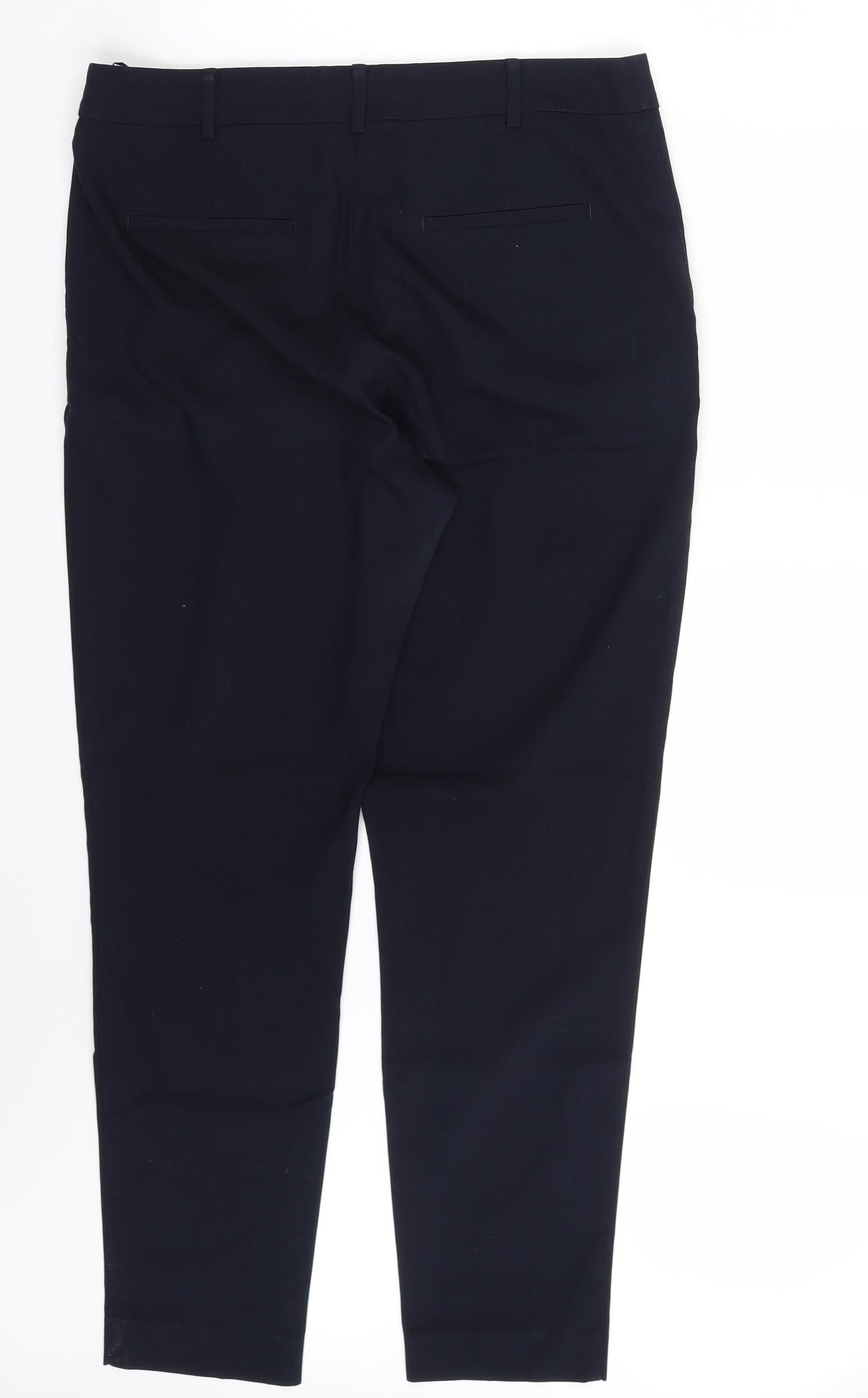 NEXT Womens Blue   Chino Trousers Size 12 L28 in