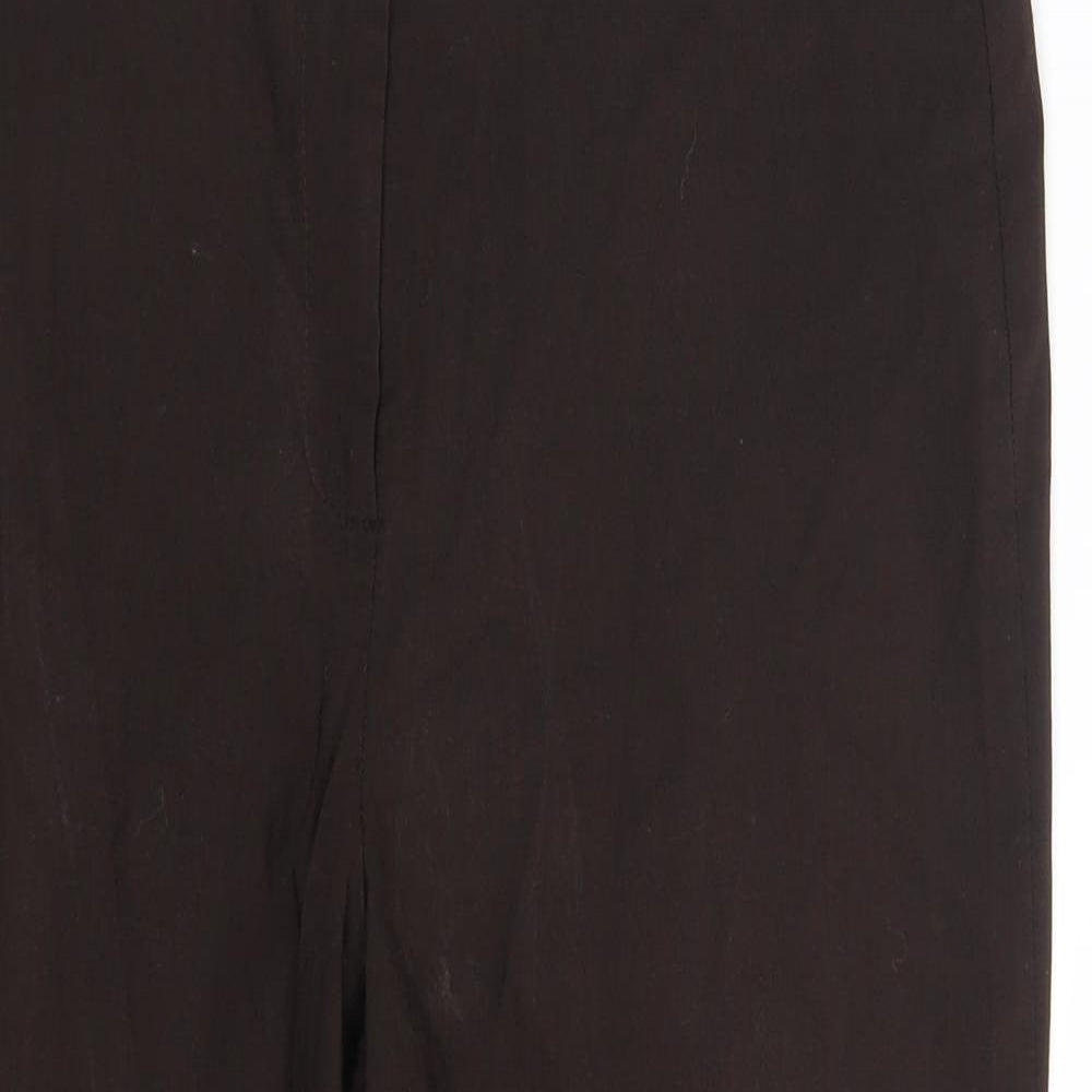 Preworn Womens Brown   Capri Trousers Size 30 in L21 in