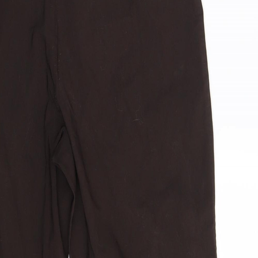 Preworn Womens Brown   Capri Trousers Size 30 in L21 in