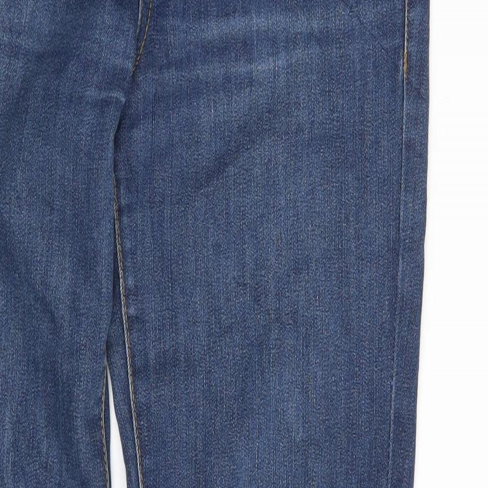 Mango Womens Blue  Denim Skinny Jeans Size 10 L30 in
