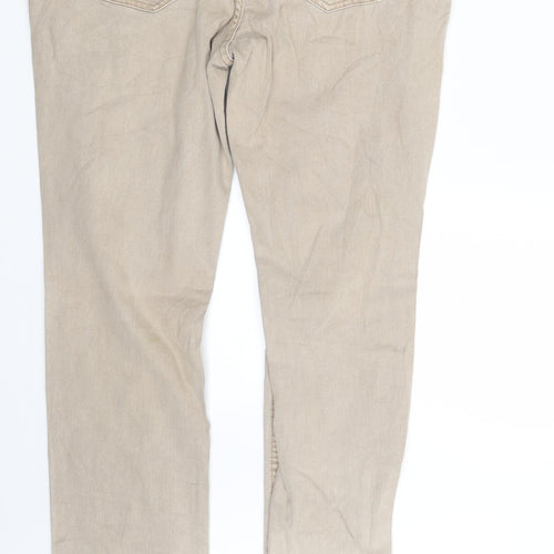 EDC Womens Brown  Denim Skinny Jeans Size 12 L32 in