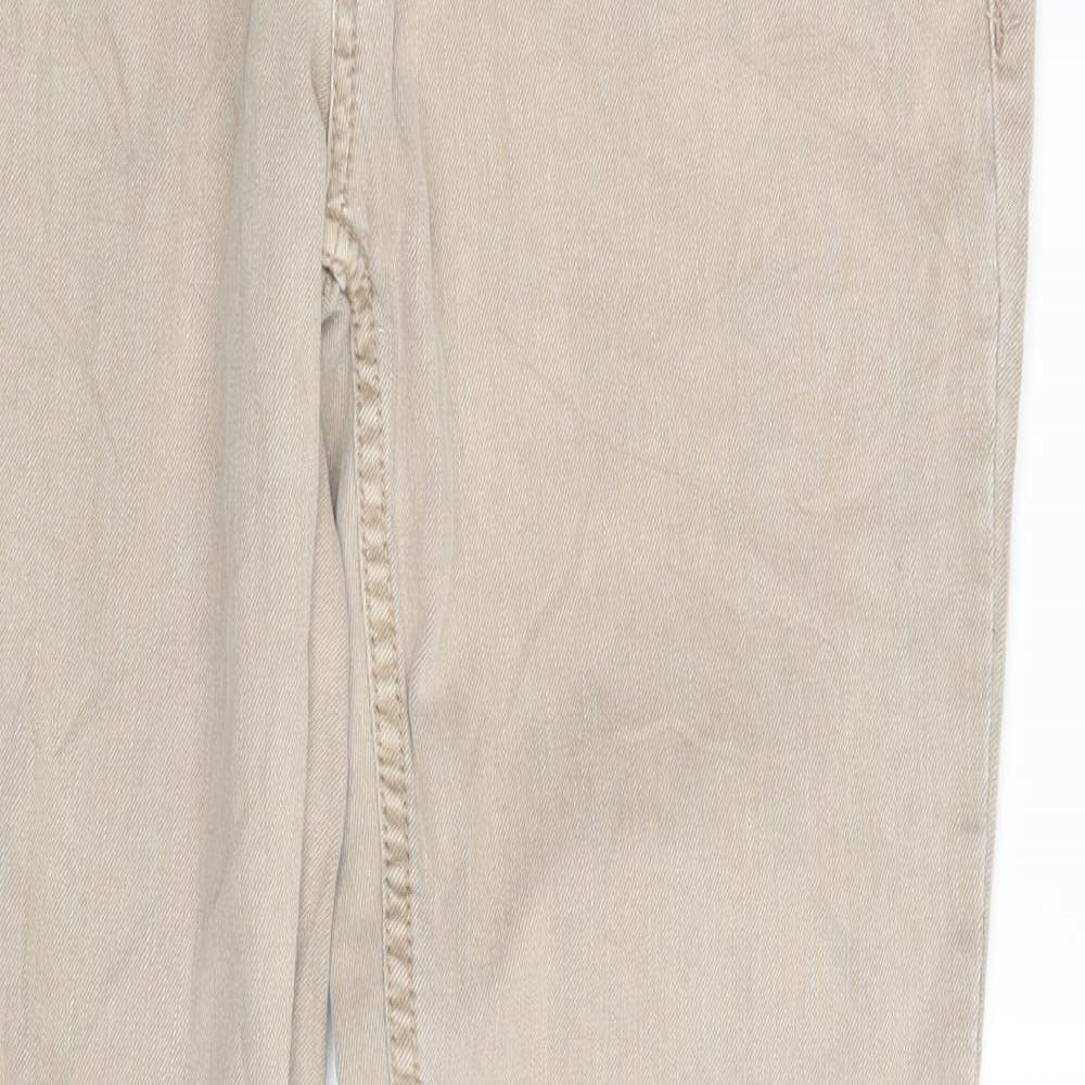 EDC Womens Brown  Denim Skinny Jeans Size 12 L32 in