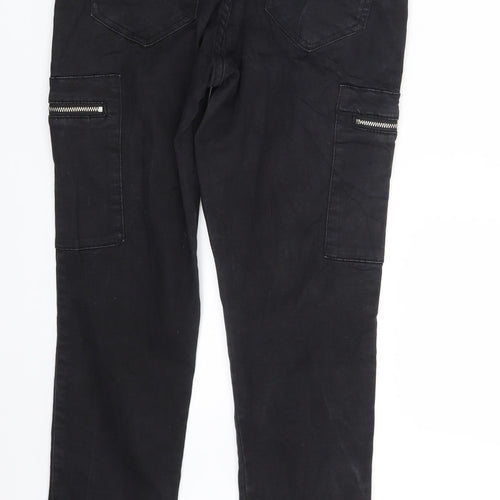 Sinsay Womens Black  Denim Skinny Jeans Size 6 L28 in