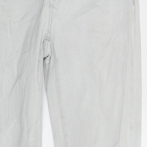OPUS Womens White  Denim Skinny Jeans Size 10 L32 in