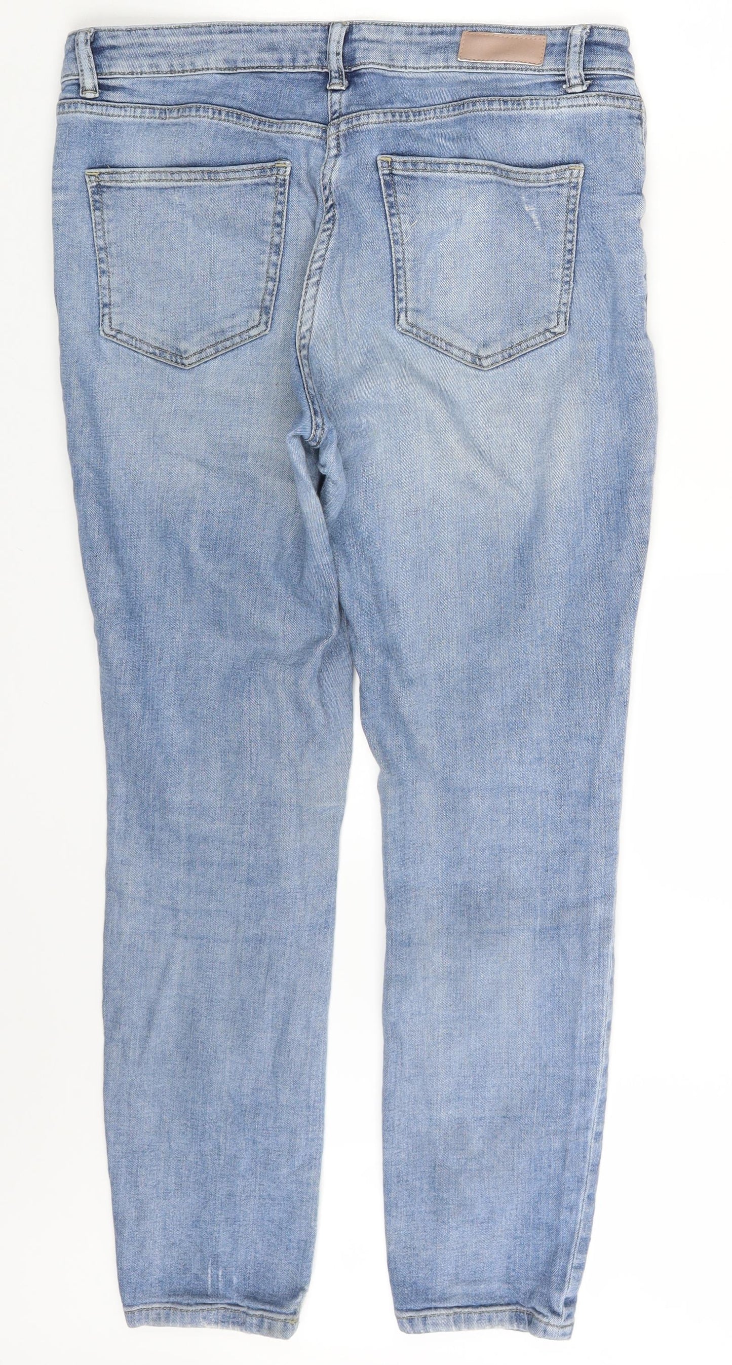 NEXT Womens Blue  Denim Skinny Jeans Size 12 L28 in