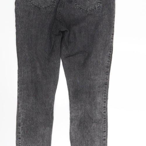 Preworn Womens Grey  Denim Jegging Leggings One Size L28 in