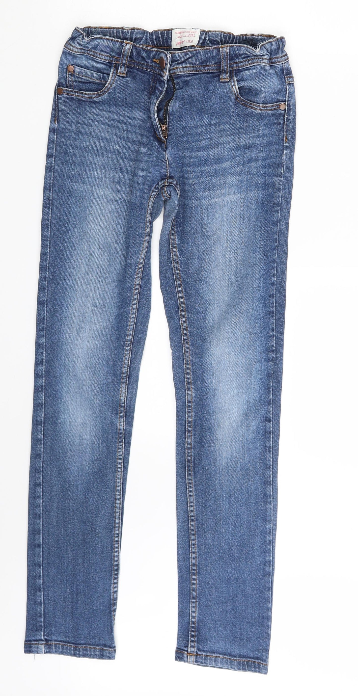 Alive 152 Girls Blue  Denim Skinny Jeans One Size