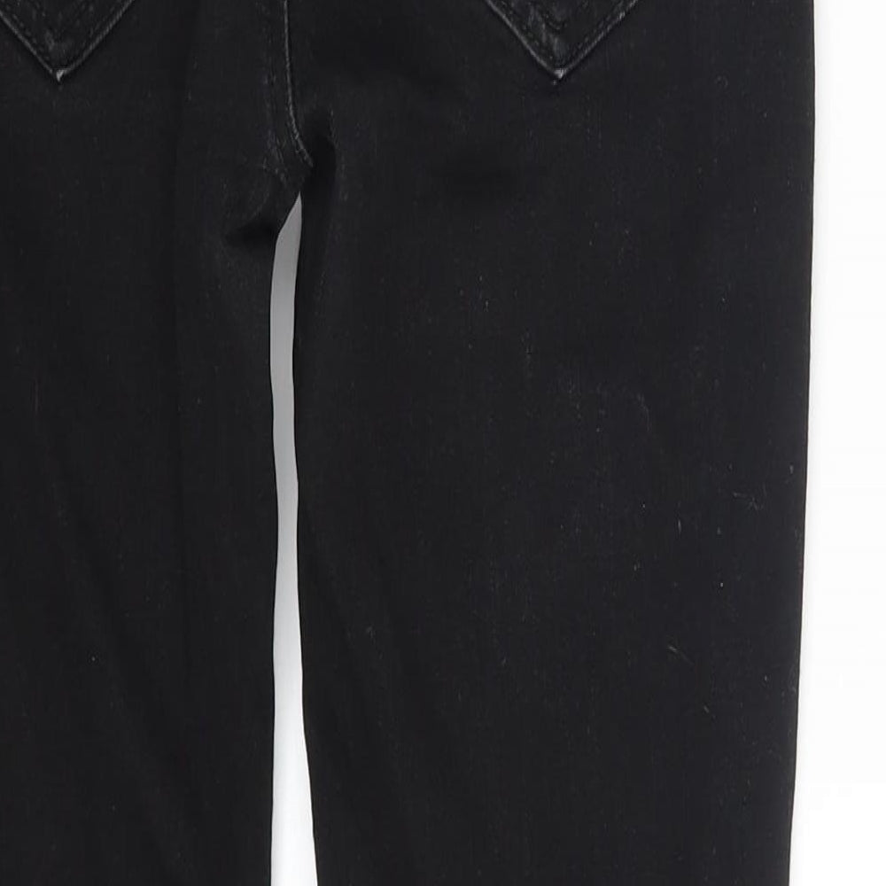 NEXT Girls Black  Denim Skinny Jeans Size 14 Years