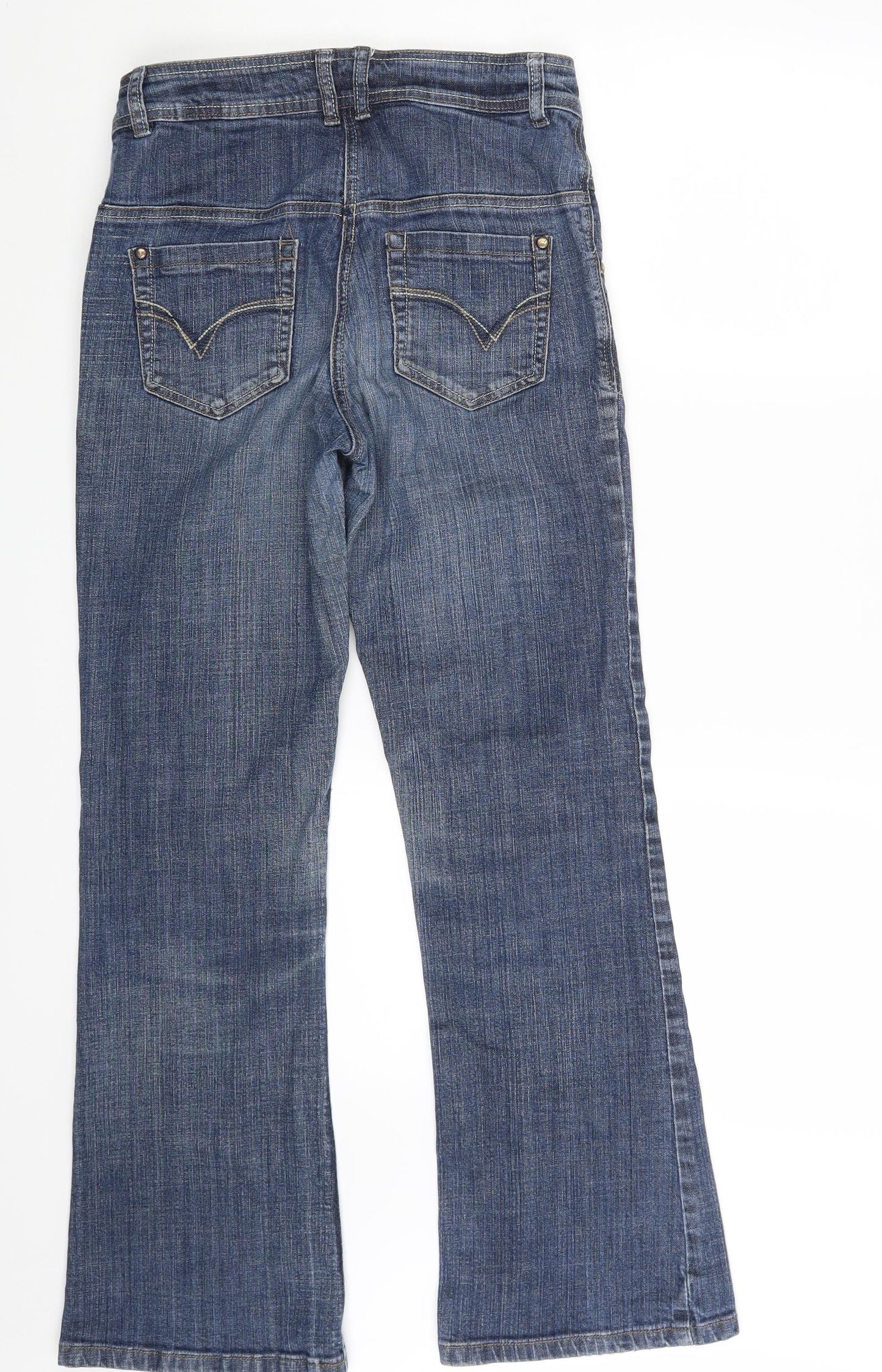 NEXT Womens Blue  Denim Bootcut Jeans Size 10 L29 in