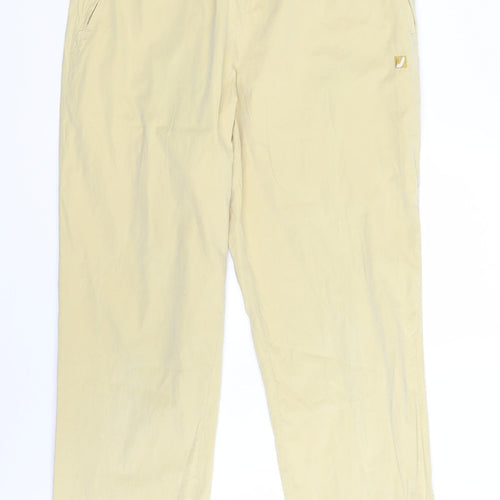 Joy Womens Yellow   Sweatpants Trousers One Size L27 in