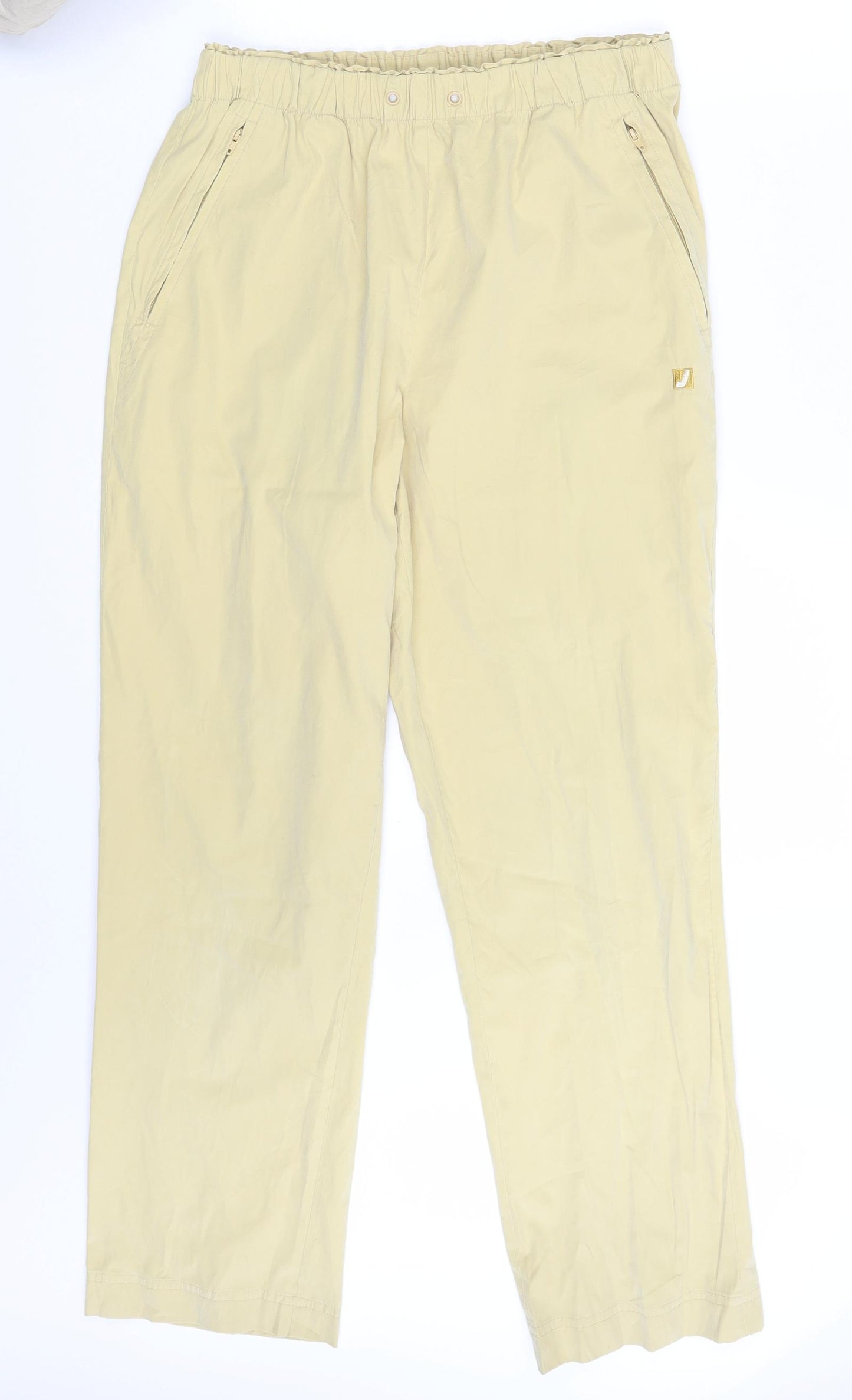 Joy Womens Yellow   Sweatpants Trousers One Size L27 in