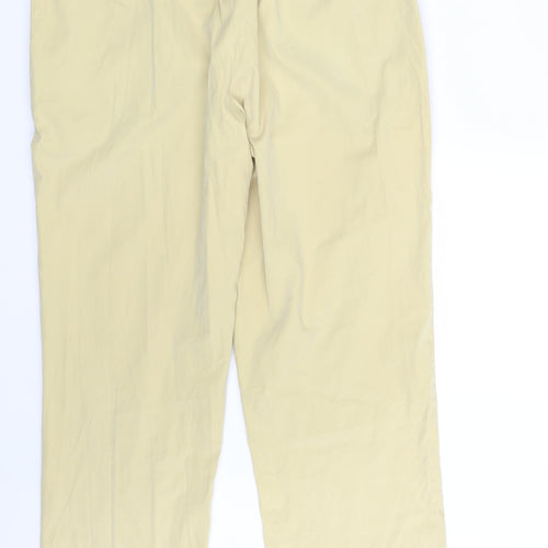 Joy Womens Yellow   Sweatpants Trousers One Size L27 in