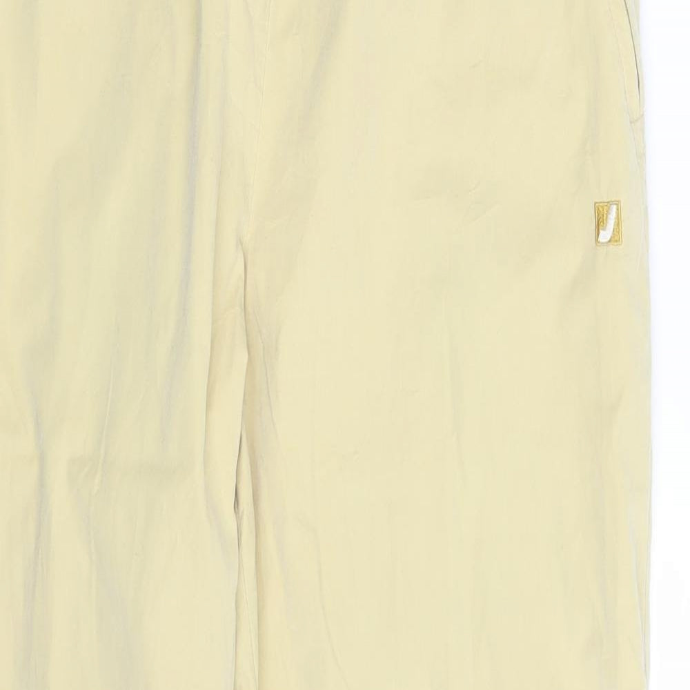 Joy Womens Yellow   Sweatpants Trousers One Size L27 in