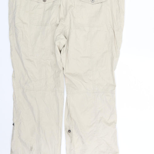 s.Oliver Womens Beige   Cargo Trousers Size 20 L30 in