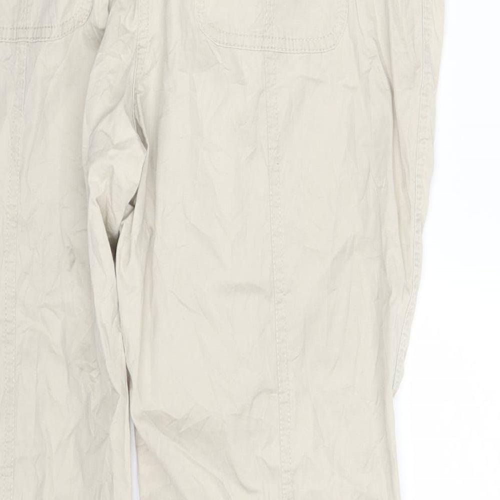s.Oliver Womens Beige   Cargo Trousers Size 20 L30 in