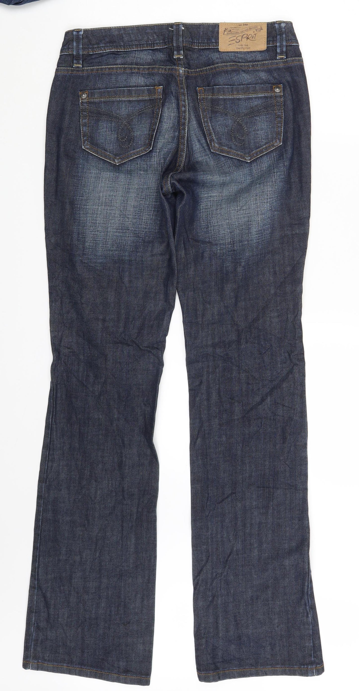 Espirit Womens Blue  Denim Bootcut Jeans Size 27 in L34 in