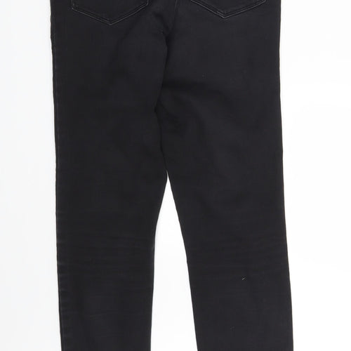 Papaya Womens Black  Denim Jegging Leggings Size 8 L27 in
