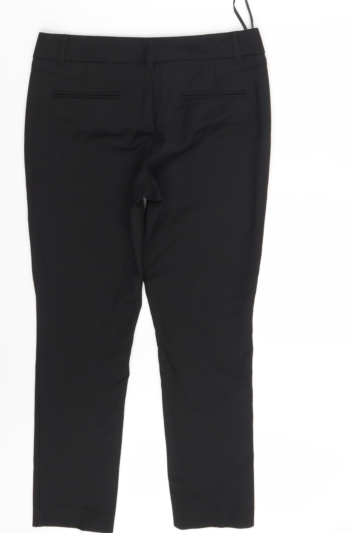 NEXT Womens Black   Capri Trousers Size 8 L25 in