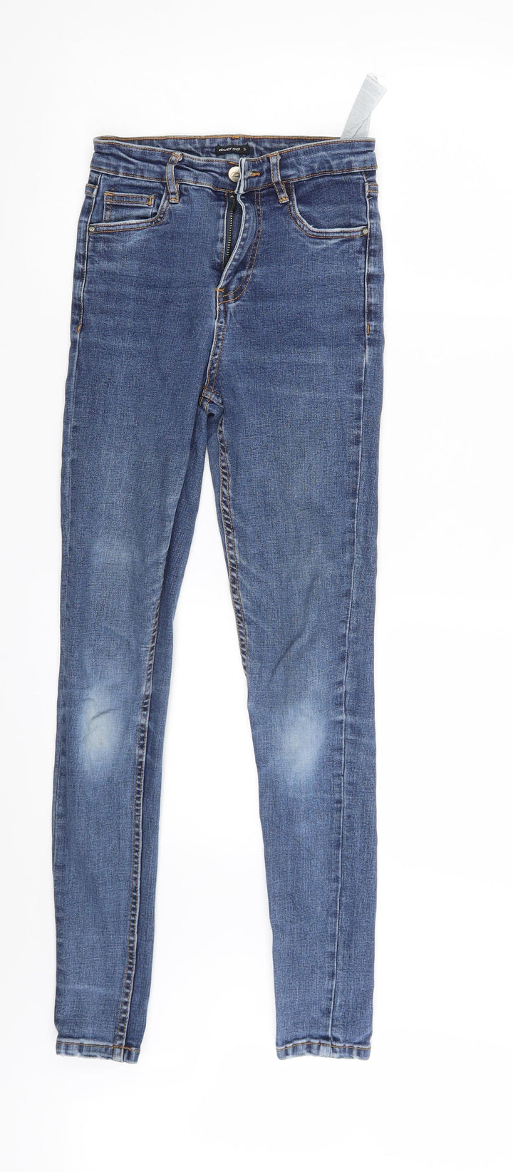 Diverse Womens Blue  Denim Skinny Jeans Size 6 L27.5 in
