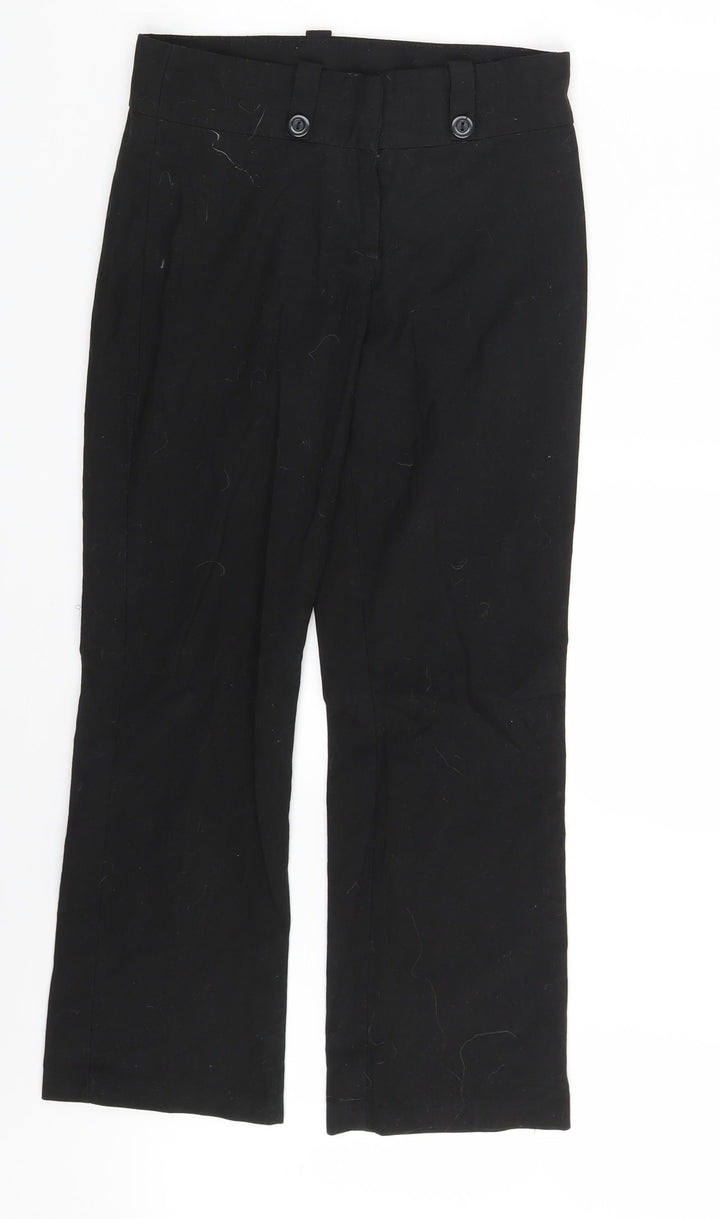George Girls Black Dress Pants Trousers Size 9-10 Years