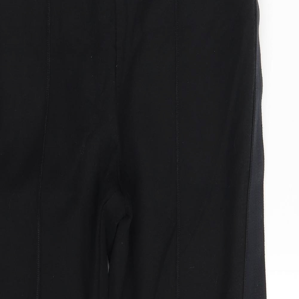 Autograph Womens Black  Denim Jegging Leggings Size 14 L26 in