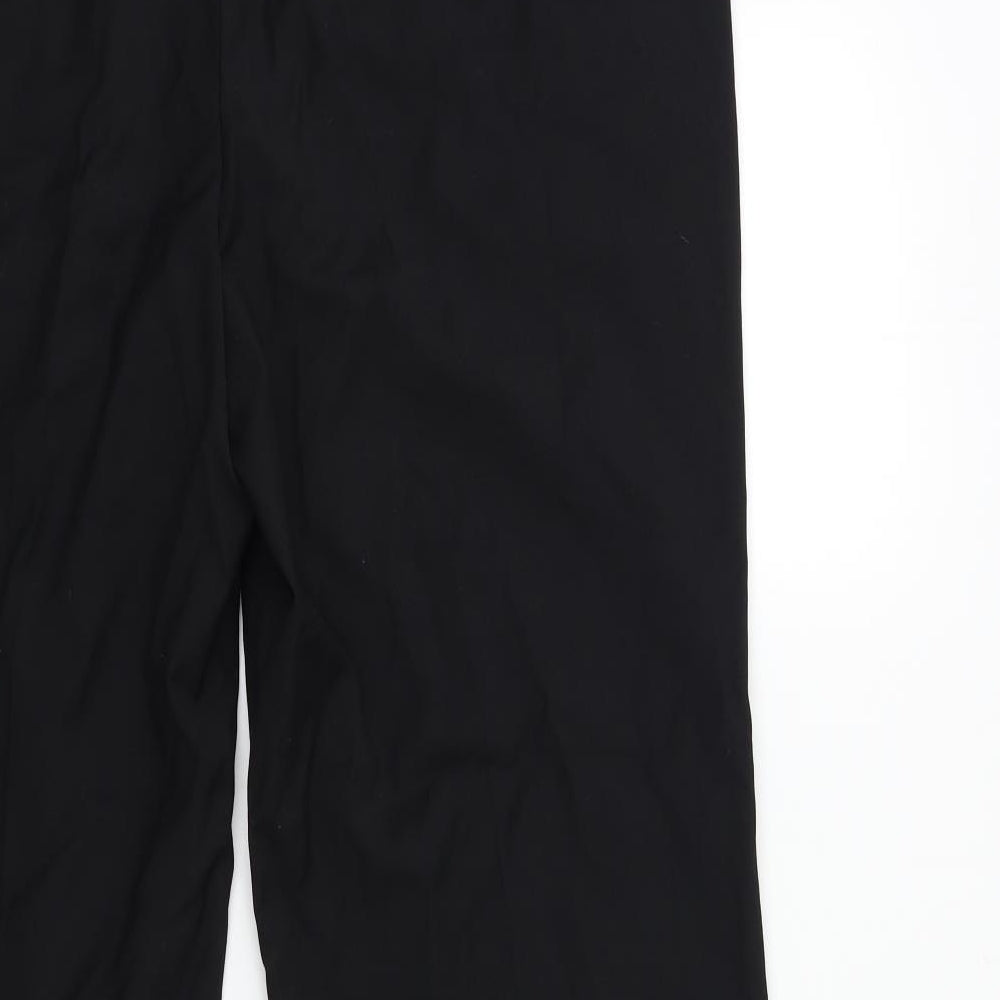 Taylor & Wright Mens Black   Dress Pants Trousers Size 40 in L30 in