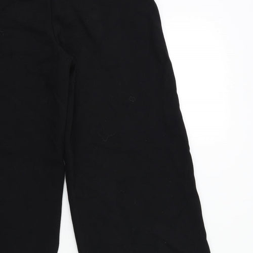 Monki Womens Black   Cropped Trousers Size 8 L23 in