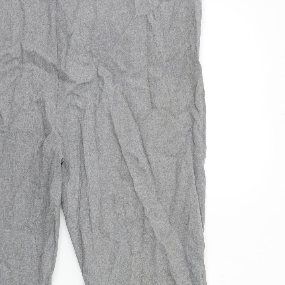 Berlin Womens Grey   Trousers  Size 24 L30 in