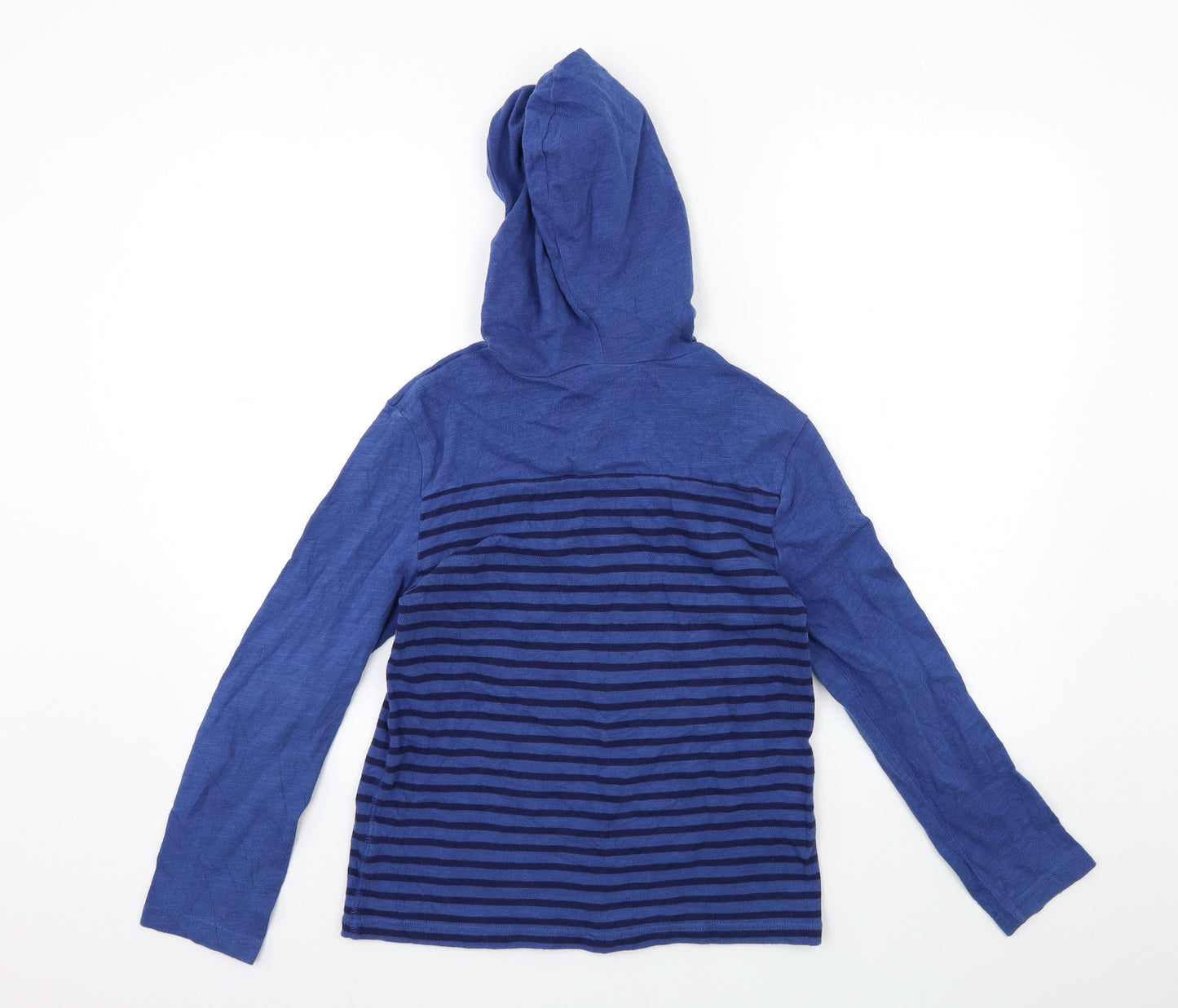Gap Boys Blue Striped Knit Pullover Jumper Size 10 Years