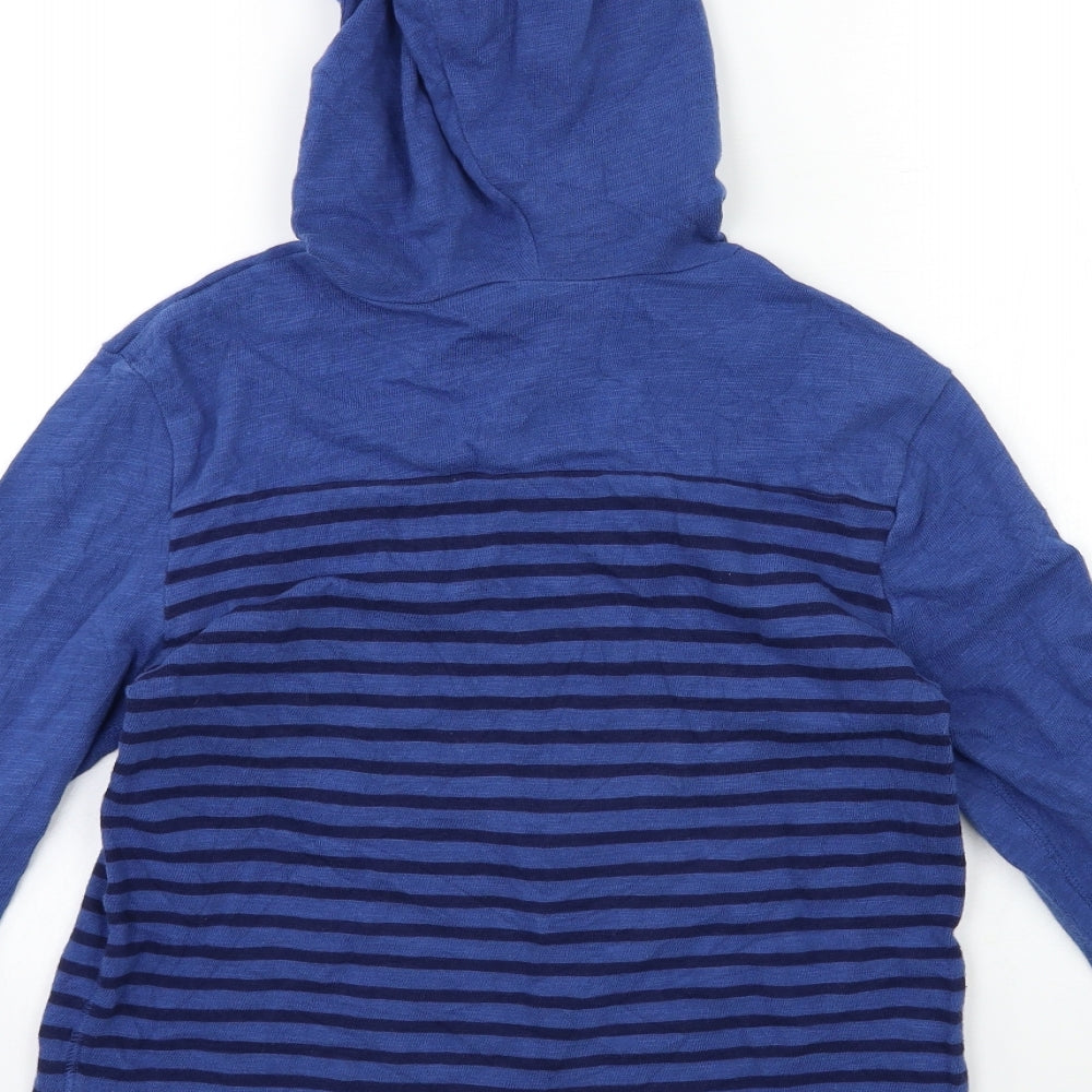 Gap Boys Blue Striped Knit Pullover Jumper Size 10 Years