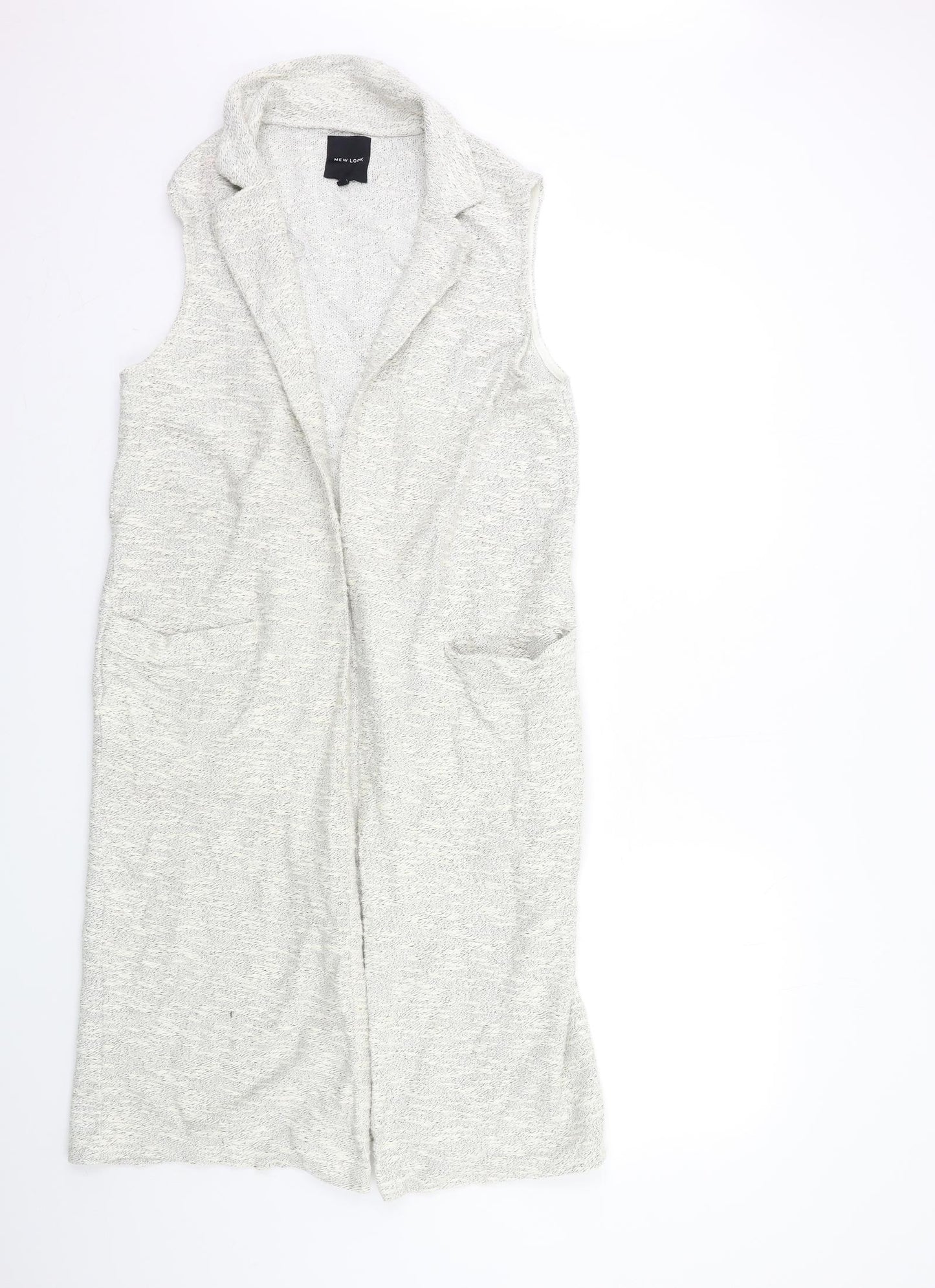New Look Womens Grey   Jacket Waistcoat Size 12