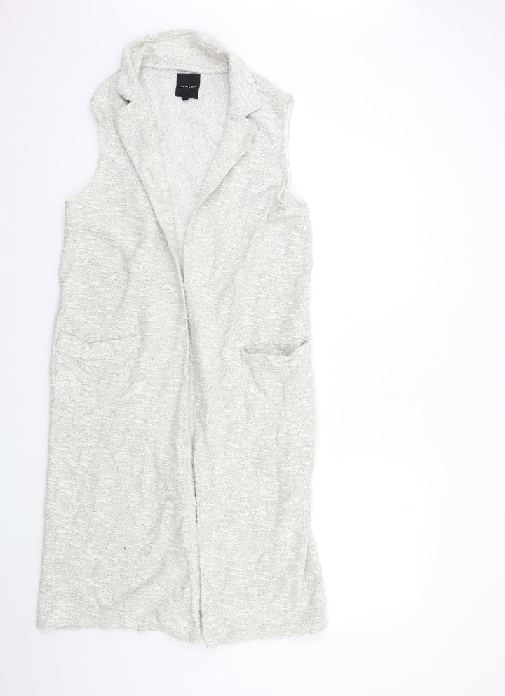 New Look Womens Grey   Jacket Waistcoat Size 12