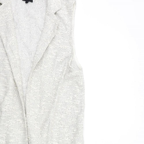 New Look Womens Grey   Jacket Waistcoat Size 12