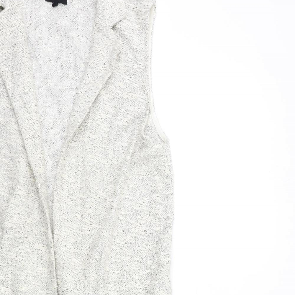 New Look Womens Grey   Jacket Waistcoat Size 12