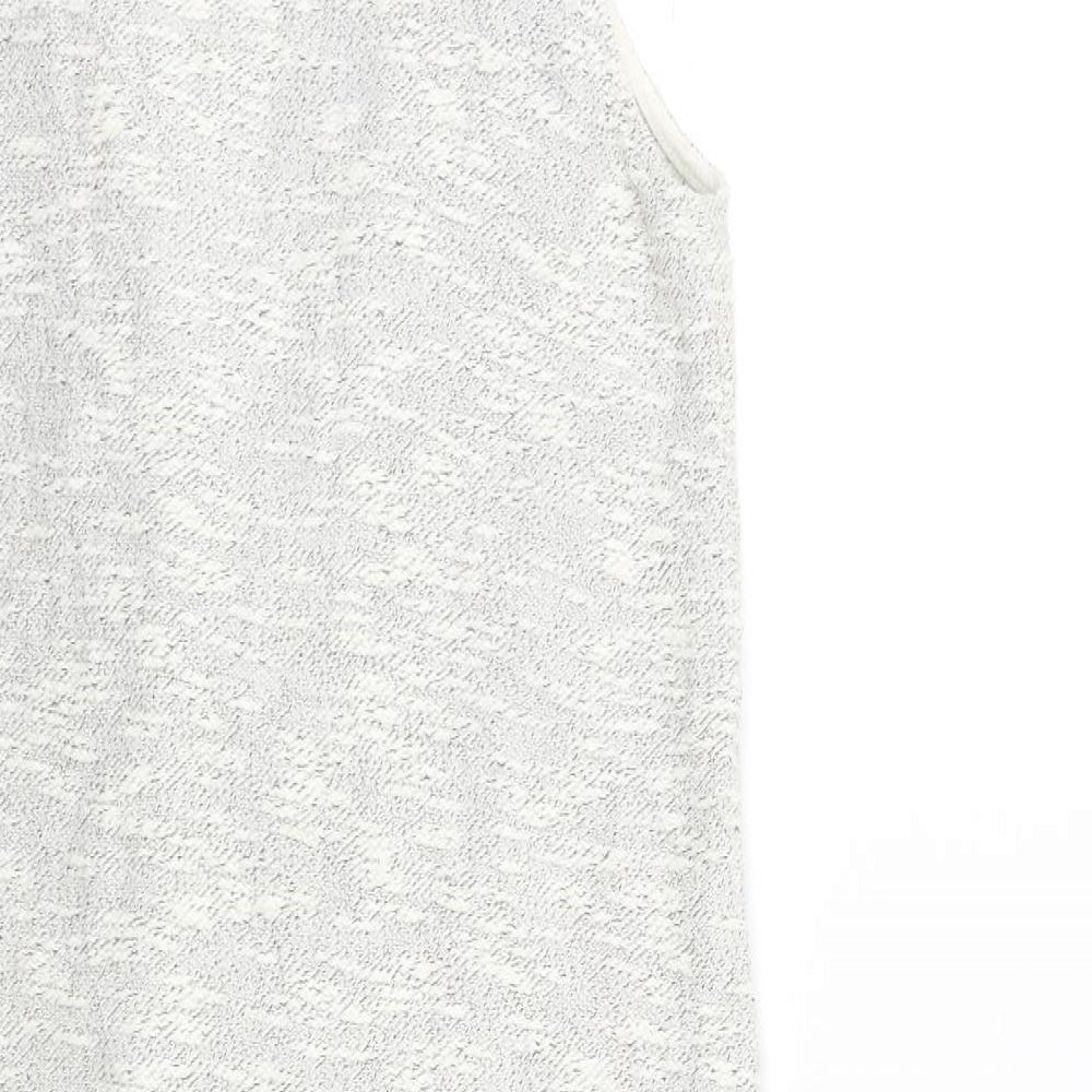 New Look Womens Grey   Jacket Waistcoat Size 12