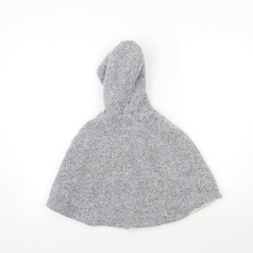 Zara Girls Grey   Jacket Coatigan Size 3-4 Years