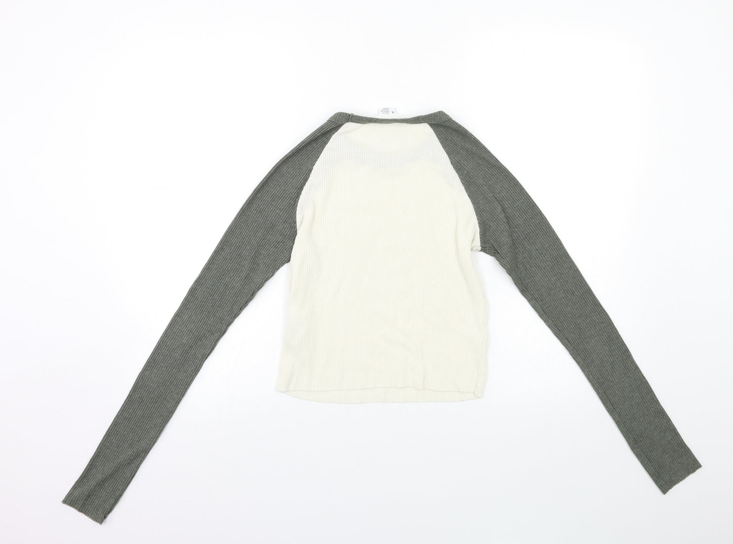 Cooperative Womens White   Basic T-Shirt Size M