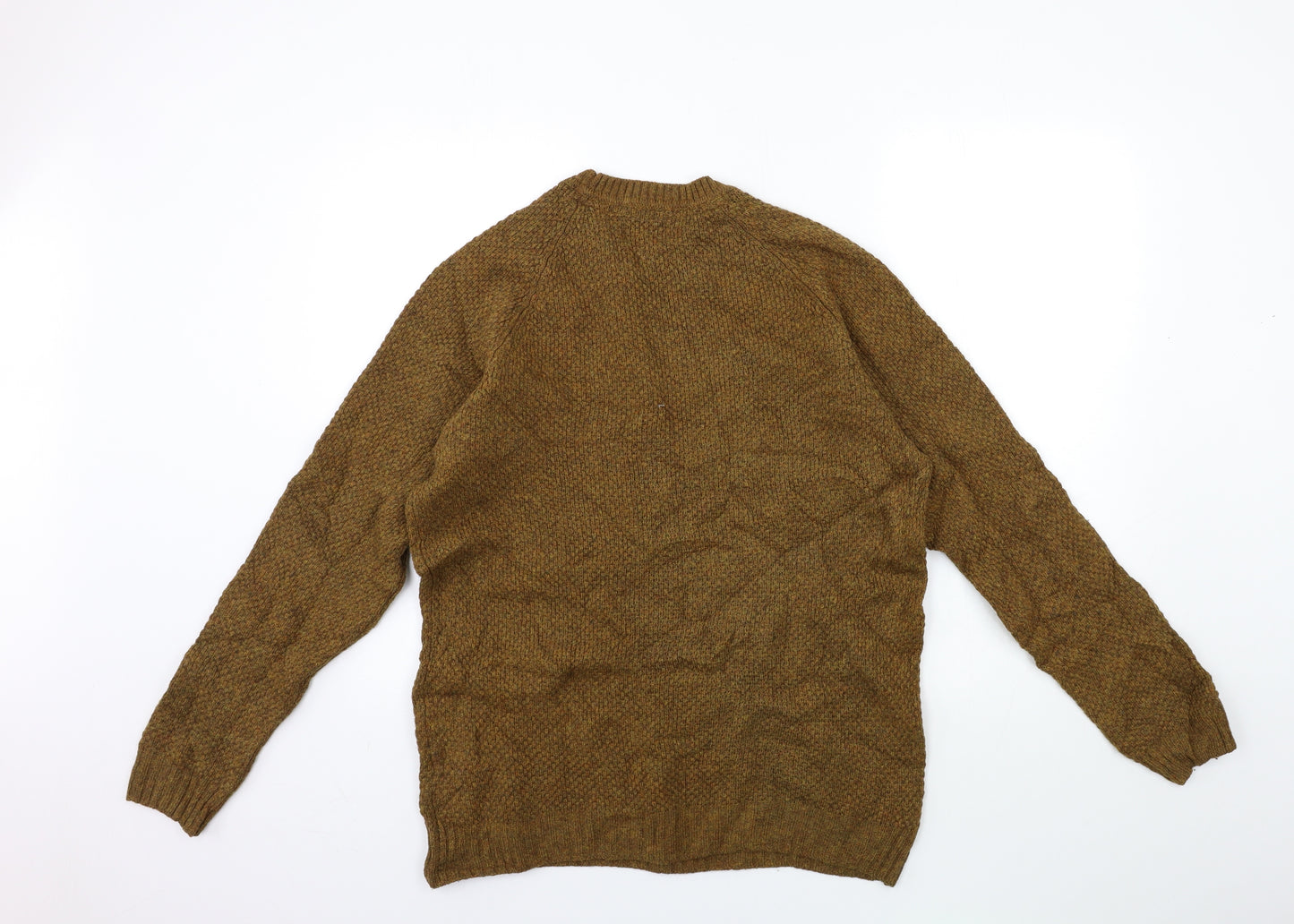 NEXT Mens Brown  Knit Pullover Jumper Size XL
