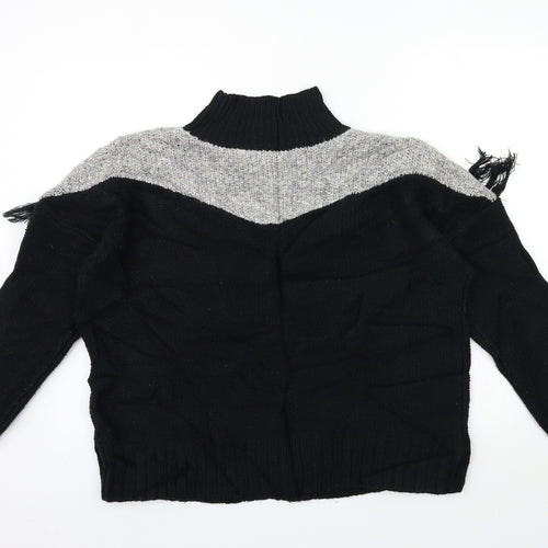 Marks and Spencer Womens Black  Knit Pullover Jumper Size L